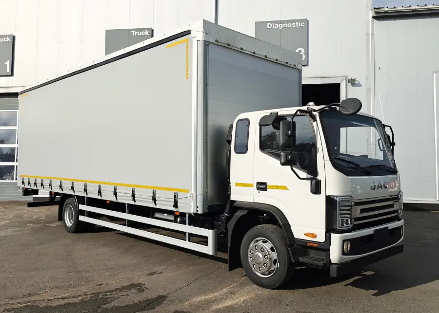JAC N120 тентованный фургон